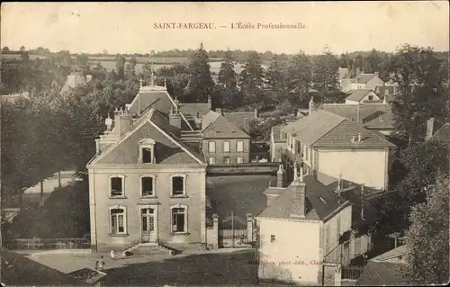 Ak Saint Fargeau Yonne, L'Ecole Professionnelle