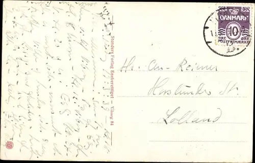 Ak Viborg Dänemark, Fra Latinerhaven