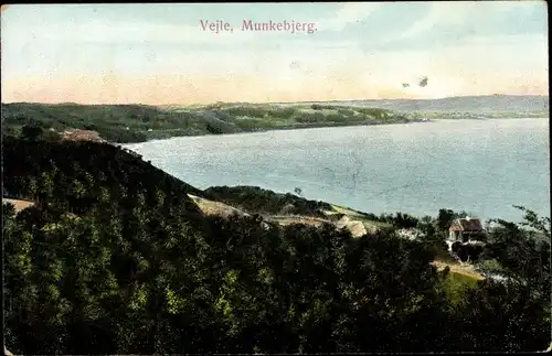 Ak Vejle Jutland Dänemark, Munkebjerg