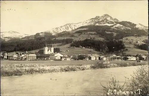 Ak St Johann in Tirol, Panorama