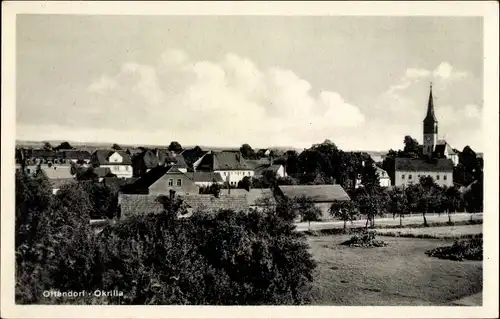 Ak Ottendorf Okrilla Sachsen, Panorama