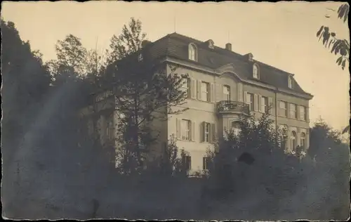 Foto Ak Frankenberg an der Zschopau Sachsen, Blick auf ein Wohnhaus