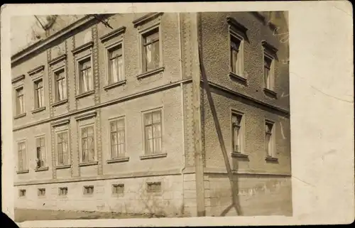 Foto Ak Siebenlehn Großschirma im Kreis Mittelsachsen, Blick auf ein Wohnhaus
