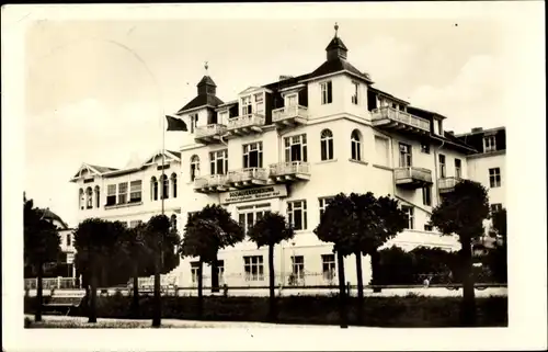 Ak Ostseebad Bansin Heringsdorf auf Usedom, Bansiner Hof, SVA Heim