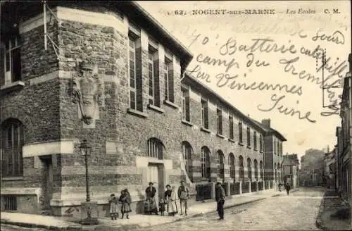 Ak Nogent sur Marne Val de Marne, Les Écoles