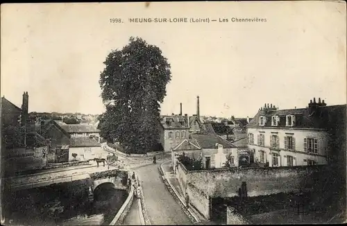 Ak Meung sur Loire Loiret, Les Chennevières