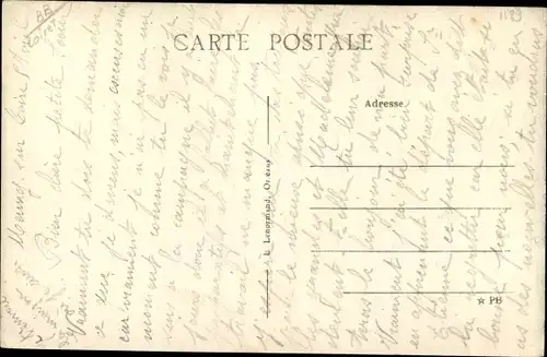 Ak Meung sur Loire Loiret, Les Lilas