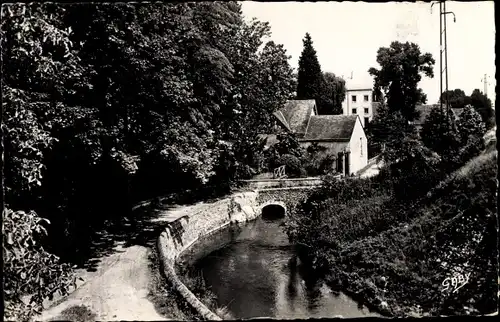 Ak Meung sur Loire Loiret, Paysage sur la Rivière
