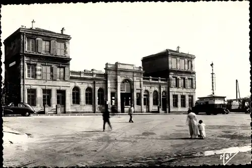 Ak Goussainville Val d´Oise, La Gare