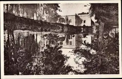 Ak Gif sur Yvette Essonne, Manoir de Courcelles