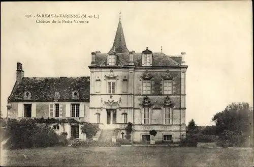 Ak Saint Remy la Varenne Maine et Loire, Chateau de Petite Varenne