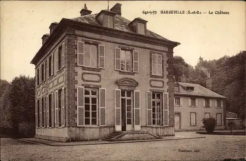 Ak Hargeville Yvelines, Le Chateau