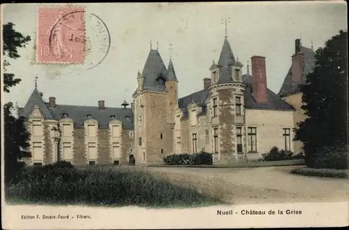 Ak Nueil sur Layon Maine et Loire, Château de la Grise
