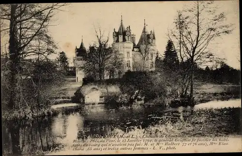 Ak Durtal Maine et Loire, Château de Chanzeaux