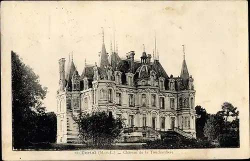 Ak Durtal Maine et Loire, Le Château de la Touchardière