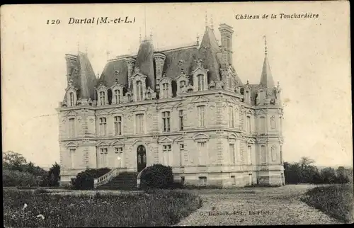 Ak Durtal Maine et Loire, Château de la Touchardière