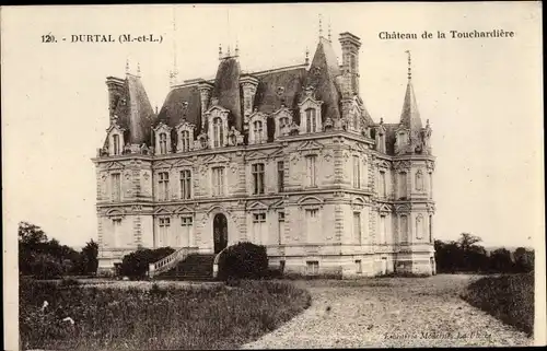 Ak Durtal Maine et Loire, Château de la Touchardière