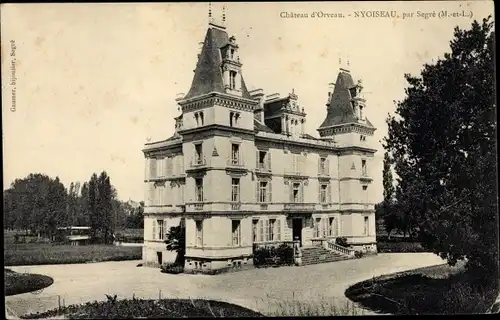 Ak Nyoiseau Maine et Loire, Le Château d´Orveau