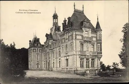 Ak Champtoceaux Maine-et-Loire, Le Château