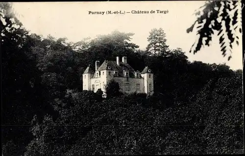 Ak Parnay Maine et Loire, Le Château de Targé