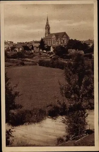 Ak Nueil sur Layon Maine et Loire, Une Vue sur le Layon