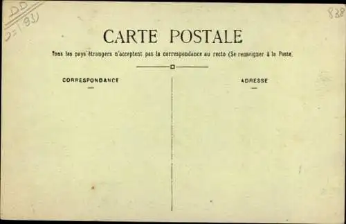 Ak Livry Gargan Seine Saint Denis, Le Petit Château, Avenue de la Gare et Avenue Montgolfier