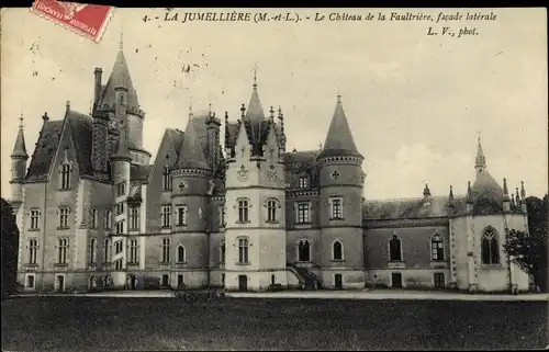 Ak La Jumellière Maine-et-Loire, Château de la Faultrière