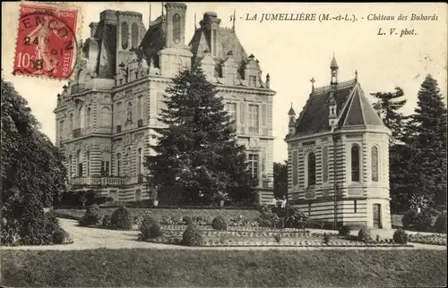 Ak La Jumellière Maine-et-Loire, Château des Buhards