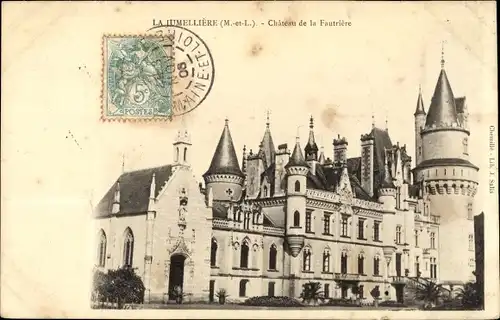 Ak La Jumellière Maine-et-Loire, Château de la Fautrière