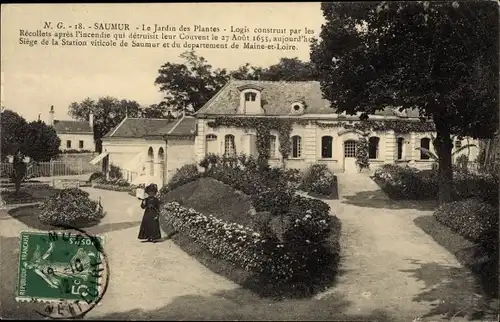 Ak Saumur Maine et Loire, Jardin des Plantes