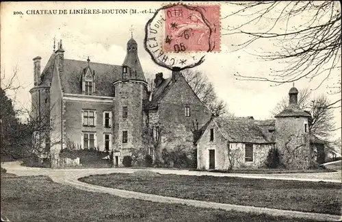 Ak Linieres Bouton Maine-et-Loire, Le Château