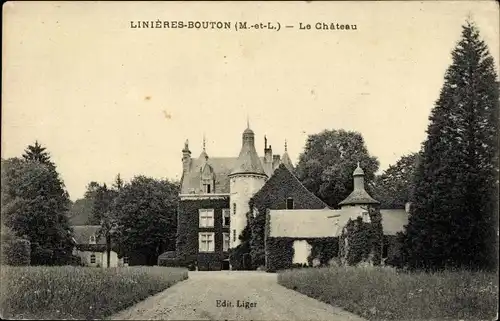 Ak Linieres Bouton Maine-et-Loire, Le Château