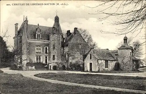 Ak Linieres Bouton Maine-et-Loire, Le Château