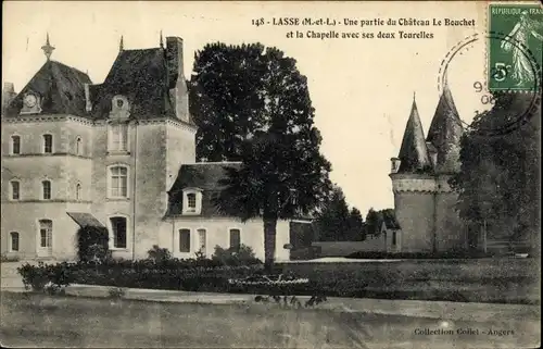 Ak Lasse Maine et Loire, Château de Bouchet