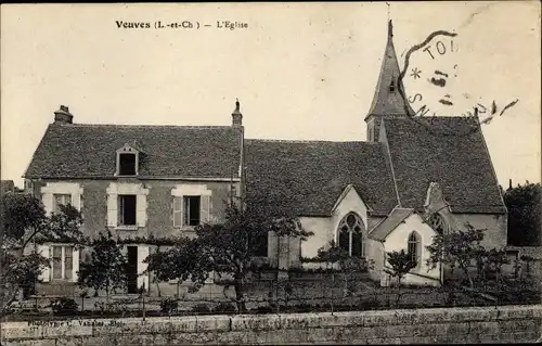 Ak Veuves Loir et Cher, L´Église