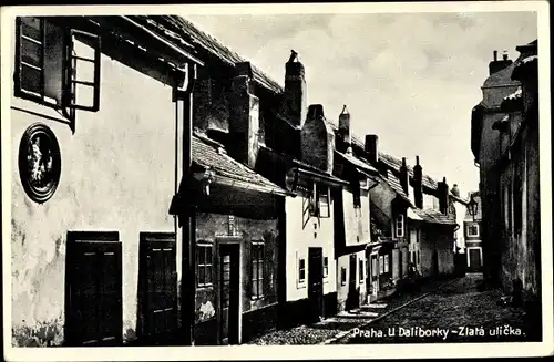 Ak Praha Prag Tschechien, U Daliborky- Zlata ulicka