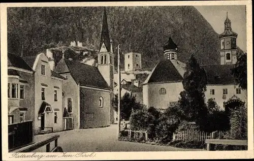 Ak Rattenberg in Tirol, Ortspartie, Unterkunftshaus Holzalpe