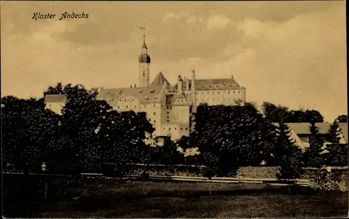 Ak Andechs am Ammersee, Kloster Andechs