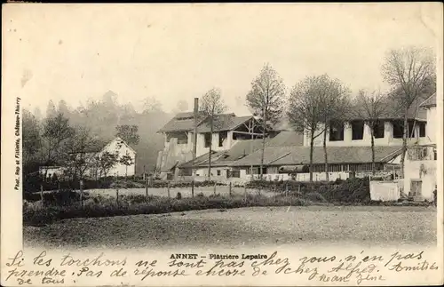 Ak Annet Seine et Marne, Plâtrère Lepaire