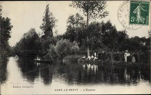 Ak Vert le Petit Essonne, L´Essonne