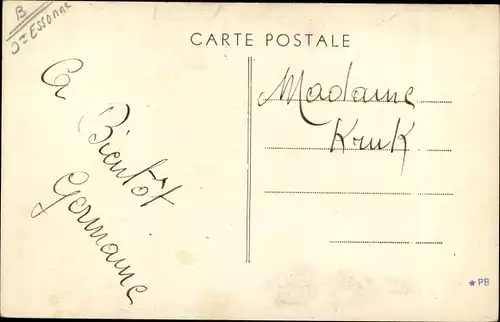 Ak Vert le Petit Essonne, Les Bords de l´Essonne, Canots