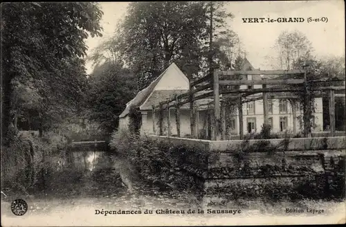 Ak Vert le Grand Essonne, Dépendance du Château de la Saussaye