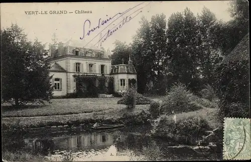Ak Vert le Grand Essonne, Château
