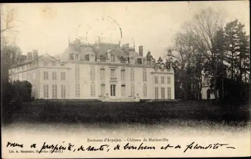 Ak Arpajon Essonne, Château de Morionville