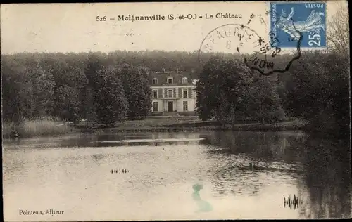 Ak Moignanville Essonne, Le Château