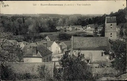 Ak Buno Bonnevaux Essonne, Vue Générale