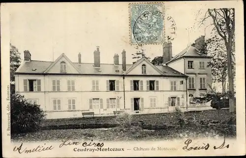 Ak Coudray Montceaux Essonne, Château de Montceaux