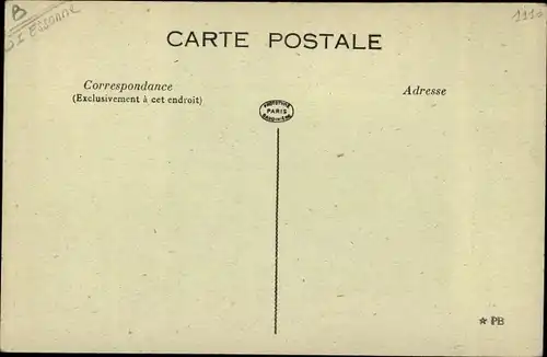 Ak Vert le Petit Essonne, Chemin vers les Étangs Touraille, L´Abreuvoir