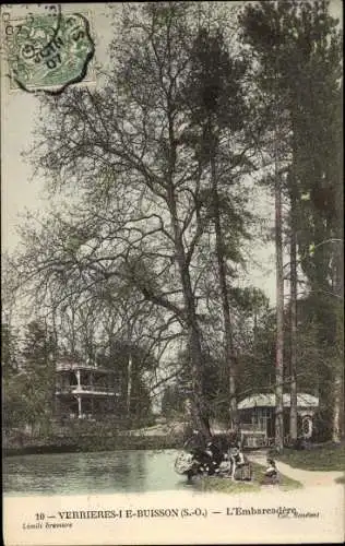 Ak Verrières le Buisson Essonne, L´Embarcadère