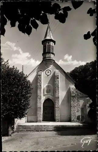 Ak Plessis Chenet Essonne, Église du Coudray